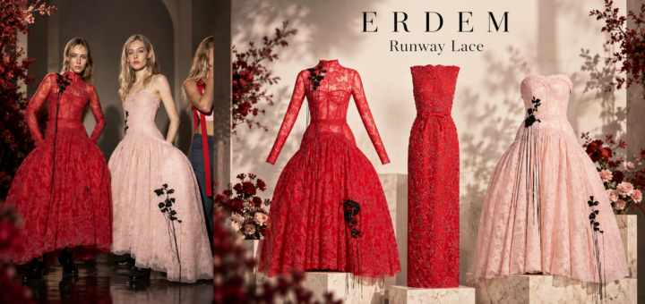 ERDEM Runway Lace Autumn Winter 2026..
