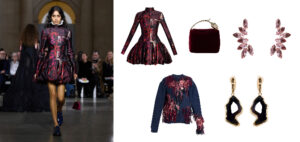 ERDEM The Patchwork print