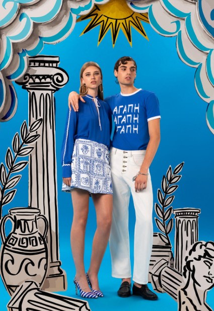 Milan Spring/Summer 2027, New Trends Seen at Fashion Week, Are You Ready? 107 Milan27 AL couple blue wht.jpg