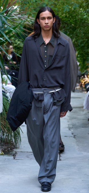 Milan Spring/Summer 2027, New Trends Seen at Fashion Week, Are You Ready? 96 Milan27 AN mens layers pkts outside.jpg