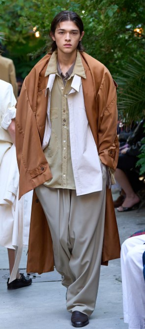 Milan Spring/Summer 2027, New Trends Seen at Fashion Week, Are You Ready? 97 Milan27 AN mens raincoat.jpg