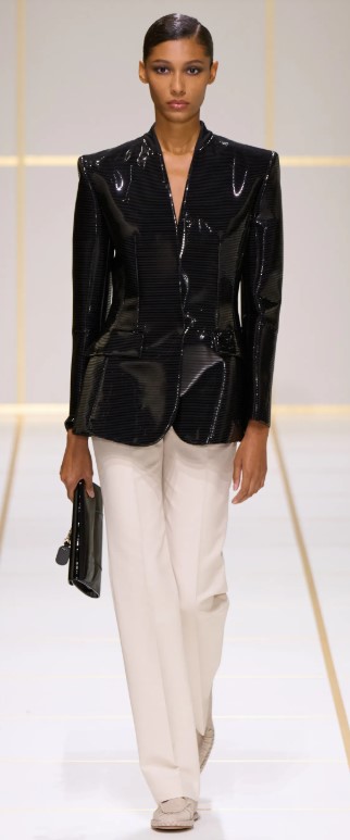 Milan Spring/Summer 2027, New Trends Seen at Fashion Week, Are You Ready? 86 Milan27 AR pat leather jkt.jpg