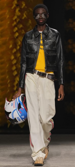 Milan Spring/Summer 2027, New Trends Seen at Fashion Week, Are You Ready? 68 Milan27 OT mens moto leather jkt.jpg