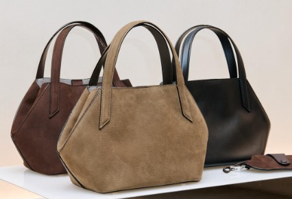 Milan Spring/Summer 2027, New Trends Seen at Fashion Week, Are You Ready? 43 Milan27 VA suede bags.jpg