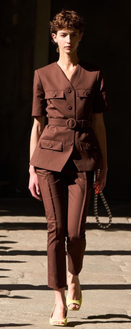 Milan Spring/Summer 2027, New Trends Seen at Fashion Week, Are You Ready? 61 Milan27 VT trim pantsuit.jpg